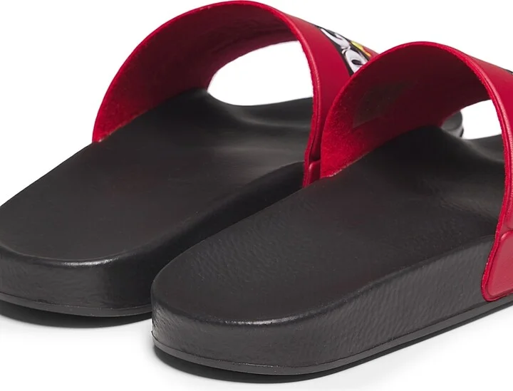 Men's Local Hero Rubber Slide Sandals - Black - Size 8 - Image 3