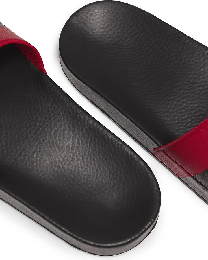 Men's Local Hero Rubber Slide Sandals - Black - Size 8 - Image 5