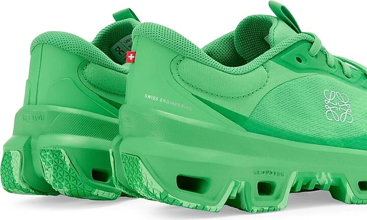 Men's LOEWE x On Cloudventure 2.0 Low-Top Sneakers - Green - Size 7 - Image 4