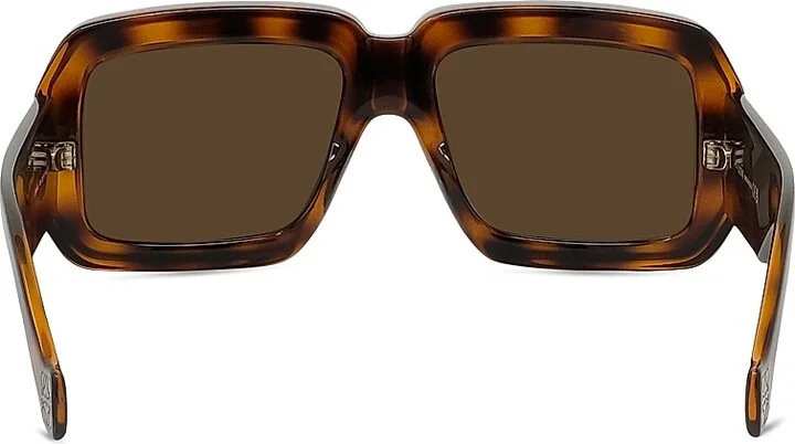 Men's LOEWE x Paula's Ibiza 56MM Oversized Square Sunglasses - Shiny Black Rose - Image 9