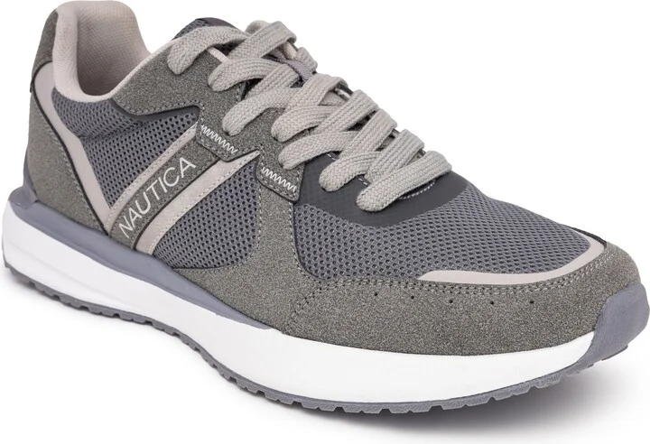Mens Logo Lace-Up Sneaker