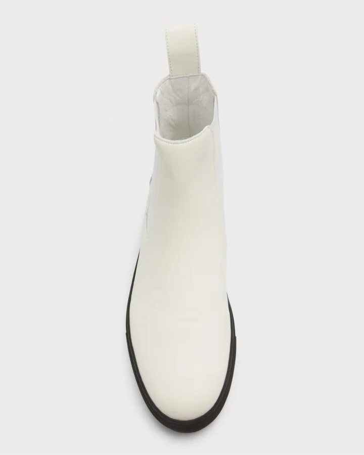 Men's Logo Leather Chelsea Boot - Image 5