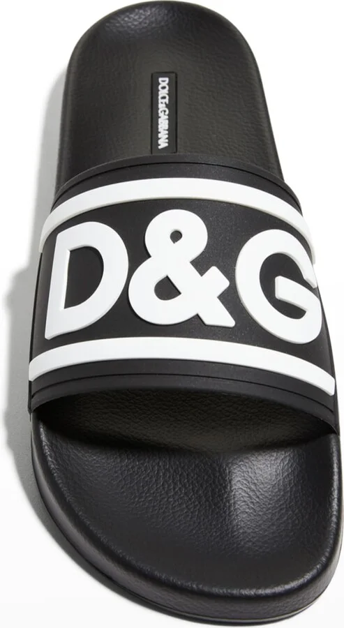 Men's Logo Pool Slides - Image 2