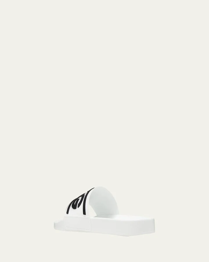 Men's Logo Pool Slides - Image 5