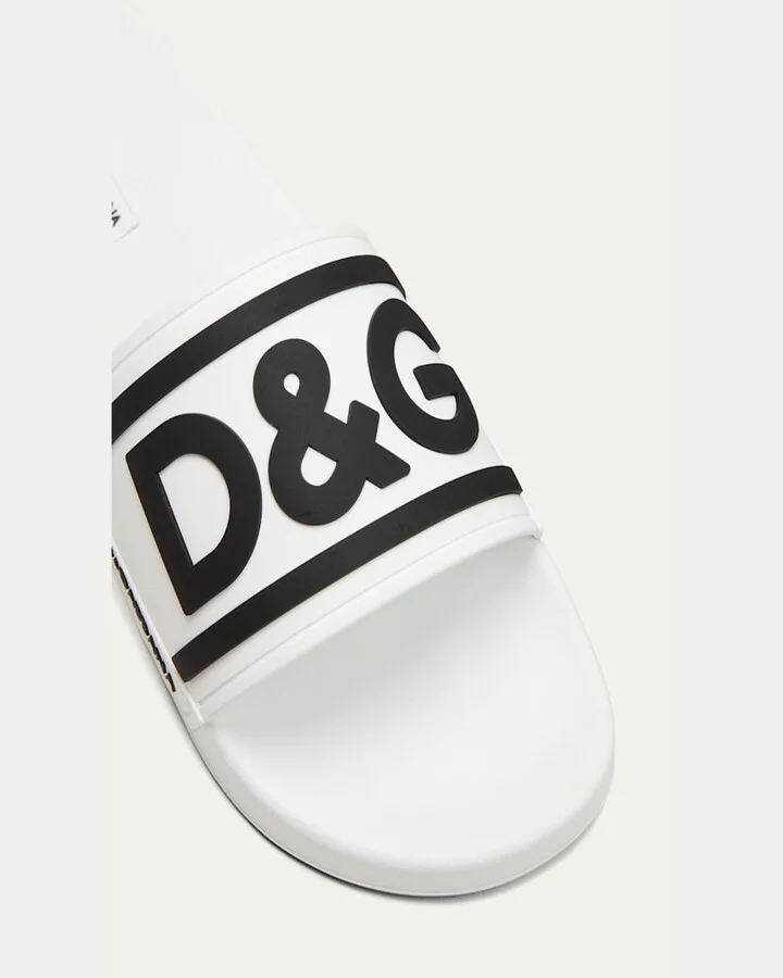 Men's Logo Pool Slides - Image 7