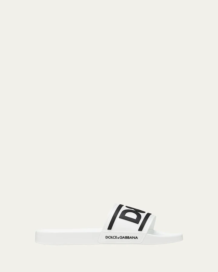 Men's Logo Pool Slides
