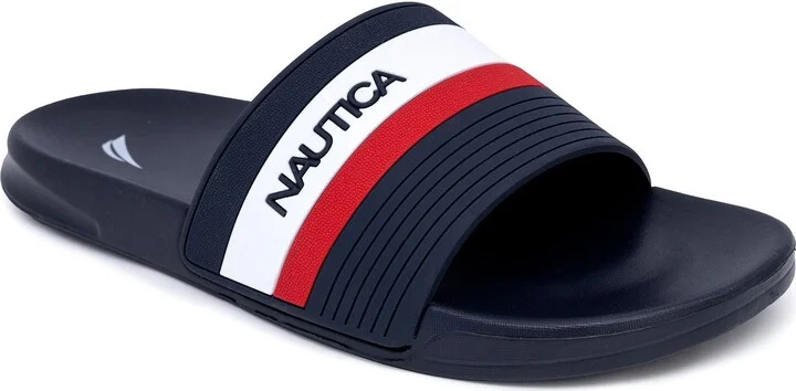 Mens Logo Slide Sandal