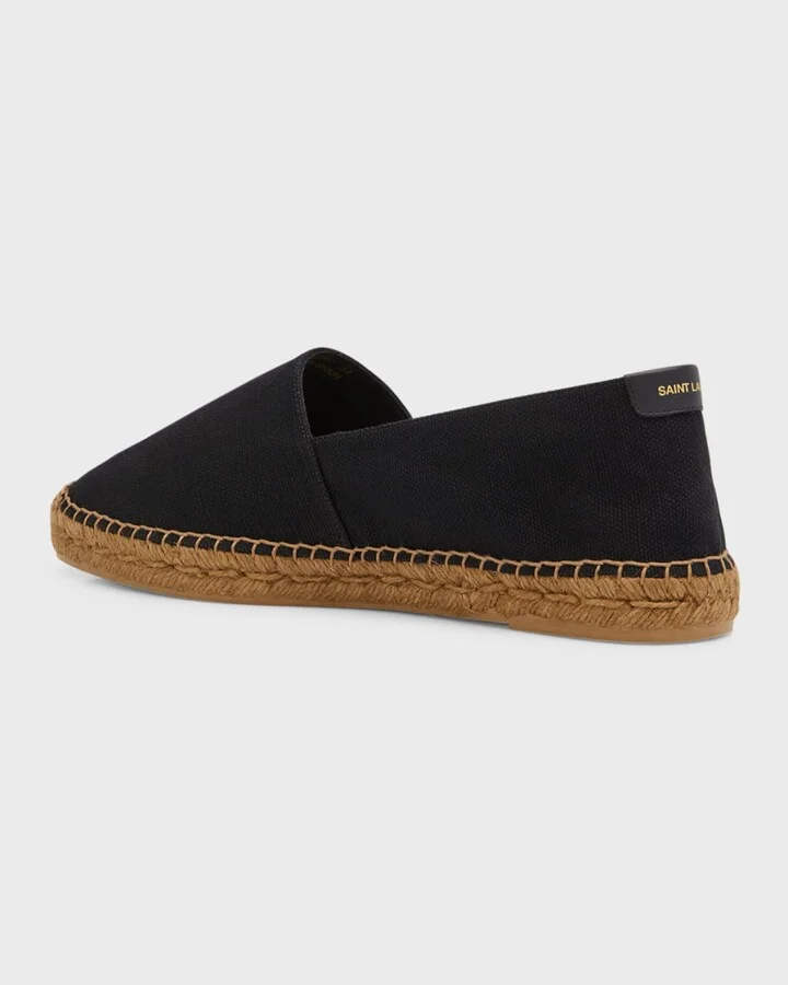 Men's Logo-Stitched Canvas Espadrilles - Image 7