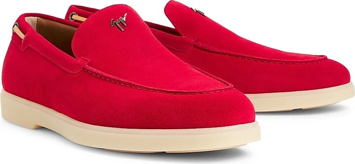 Men's Logo Suede Boat Shoes - Hennei - Size 8 - Image 2