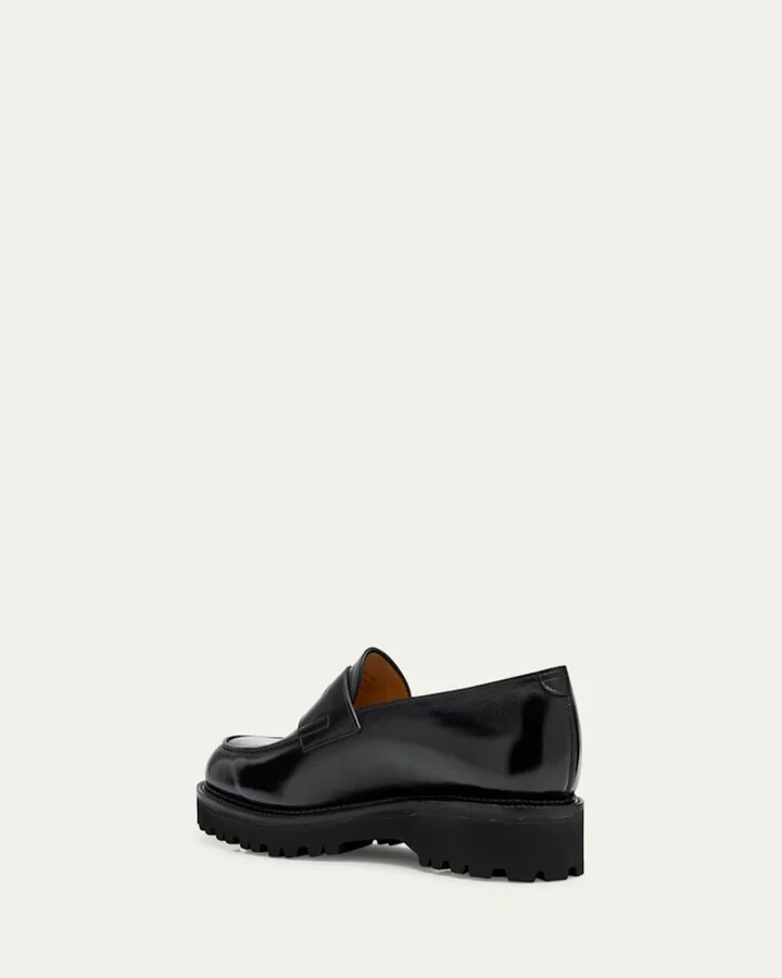 Men's Lopez Leather Penny Loafers - Image 2