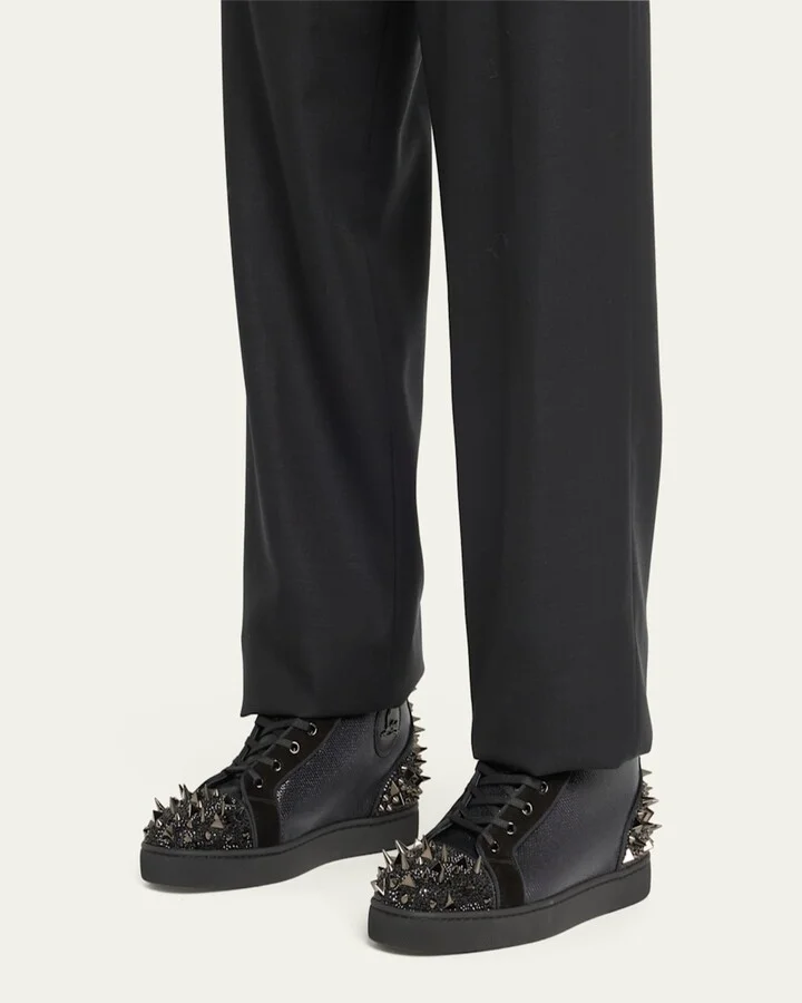 Men's Lou Pik Pik 2 Strass High Top Sneakers - Image 2