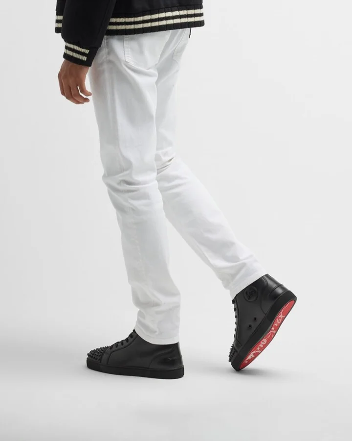 Men's Lou Spikes High-Top Sneakers - Image 3
