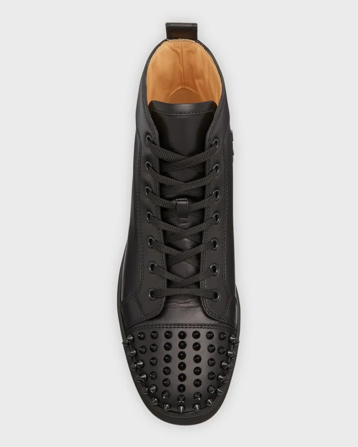 Men's Lou Spikes High-Top Sneakers - Image 6
