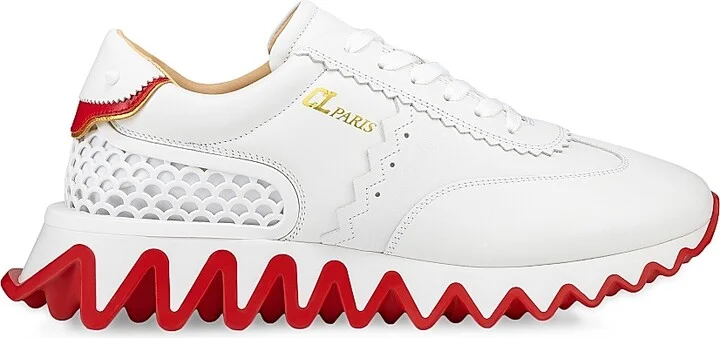 Men's Loubishark Sneakers - White - Size 8