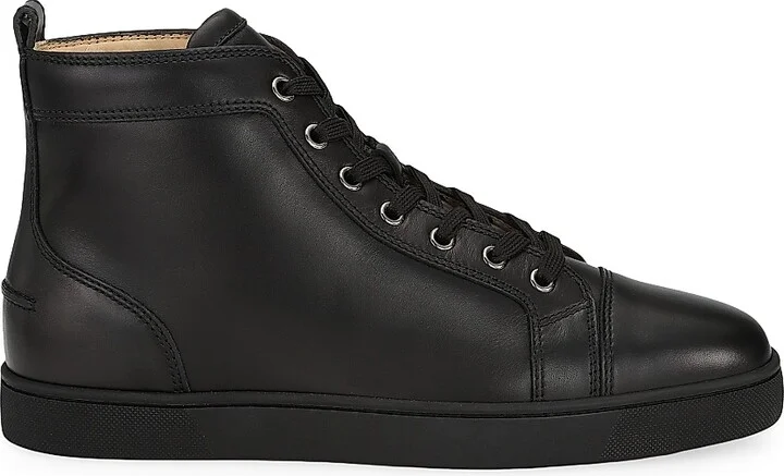 Men's Louis High Top Sneakers - White - Size 6 - Image 5