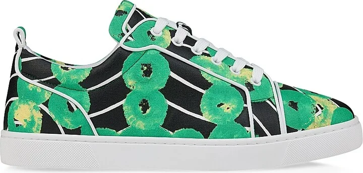 Men's Louis Junior Canvas Low Top Sneakers - Tropical - Size 6