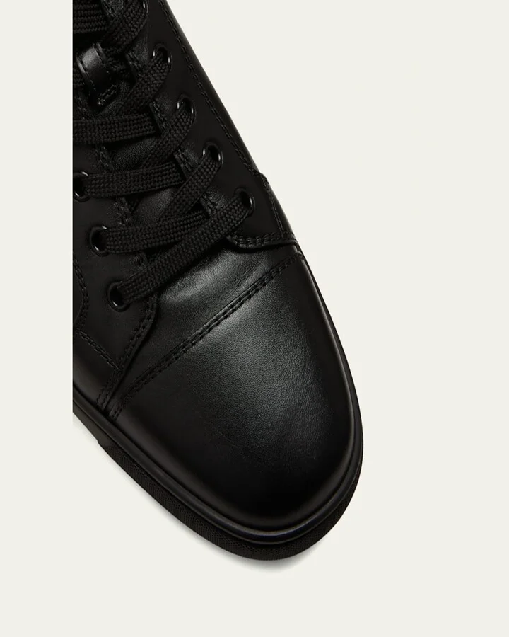 Men's Louis Junior Leather Red Sole Sneakers - Image 11