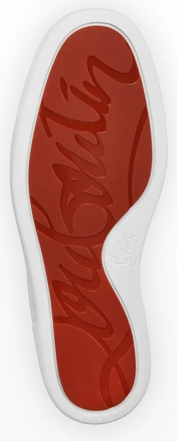 Men's Louis Junior Leather Red Sole Sneakers - Image 2