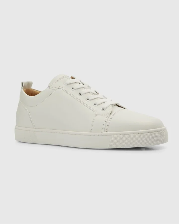 Men's Louis Junior Leather Red Sole Sneakers - Image 4