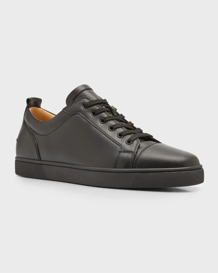 Men's Louis Junior Leather Red Sole Sneakers - Image 6