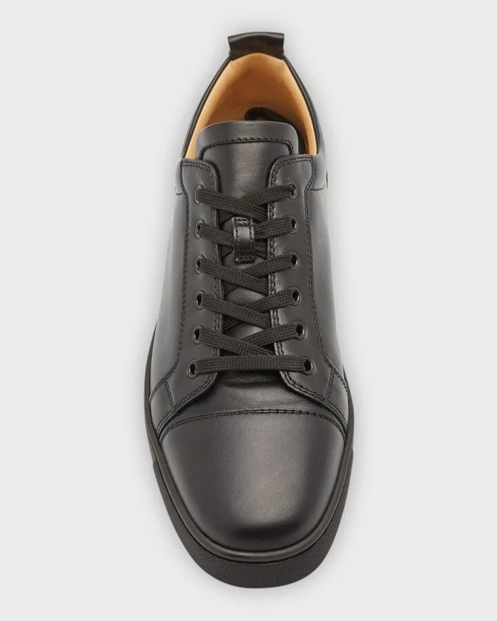 Men's Louis Junior Leather Red Sole Sneakers - Image 10