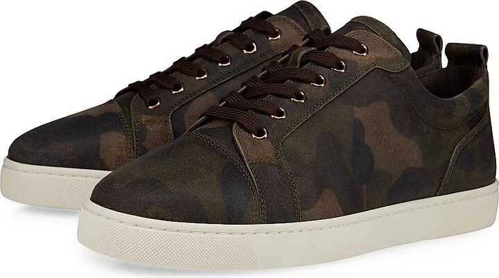 Men's Louis Junior Leather Sneakers - Cafe Green - Size 11.5 - Image 2
