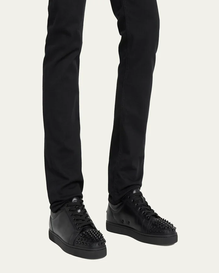 Men's Louis Junior Spiked Low-Top Sneakers - Image 4