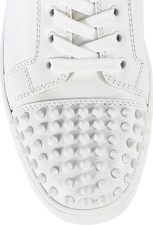 Men's Louis Junior Spikes Flat Sneakers - White - Size 10 - Image 4