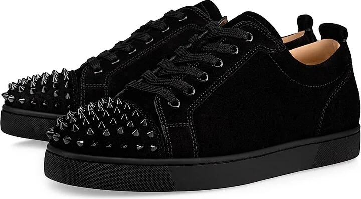 Men's Louis Junior Spikes Low-Top Sneakers - Black - Size 6 - Image 2
