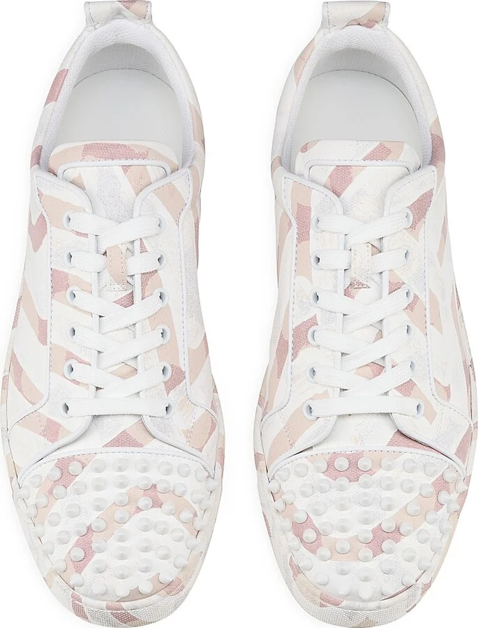 Men's Louis Junior Spikes Low Top Sneakers - Leche - Size 7 - Image 4
