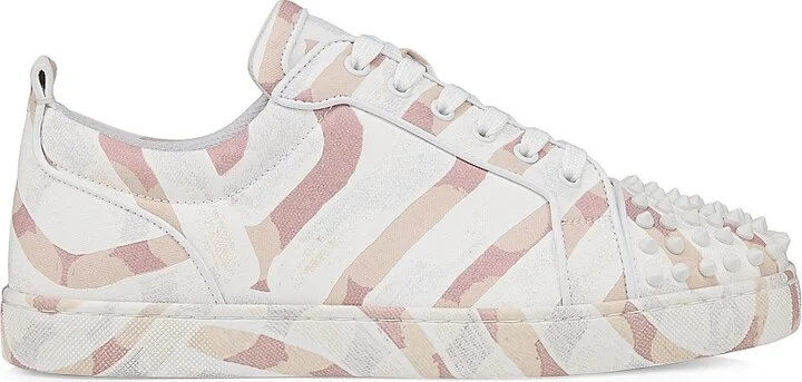 Men's Louis Junior Spikes Low Top Sneakers - Leche - Size 7