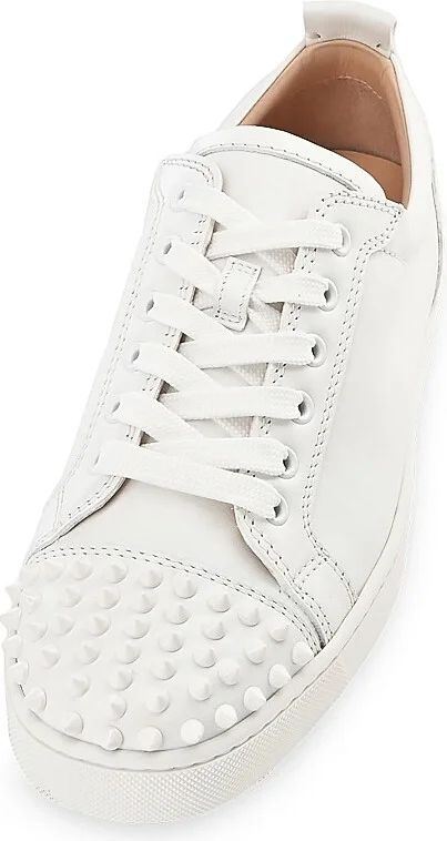 Men's Louis Junior Spikes Sneakers - White - Size 6 - Image 4