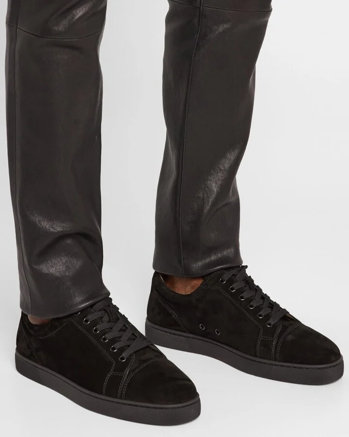 Men's Louis Junior Suede Low-Top Sneakers - Image 4