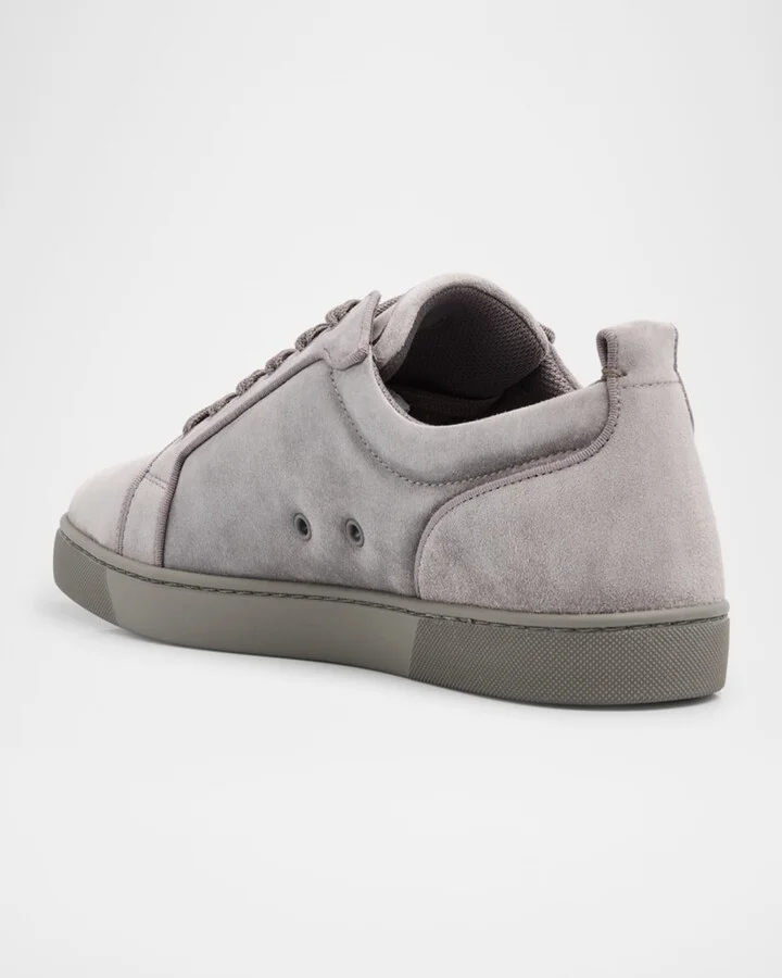 Men's Louis Junior Suede Red Sole Sneakers - Image 4