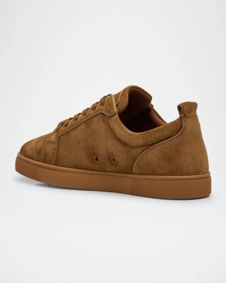 Men's Louis Junior Suede Red Sole Sneakers - Image 11