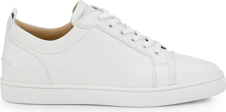 Men's Louis Leather Sneakers - White - Size 13.5