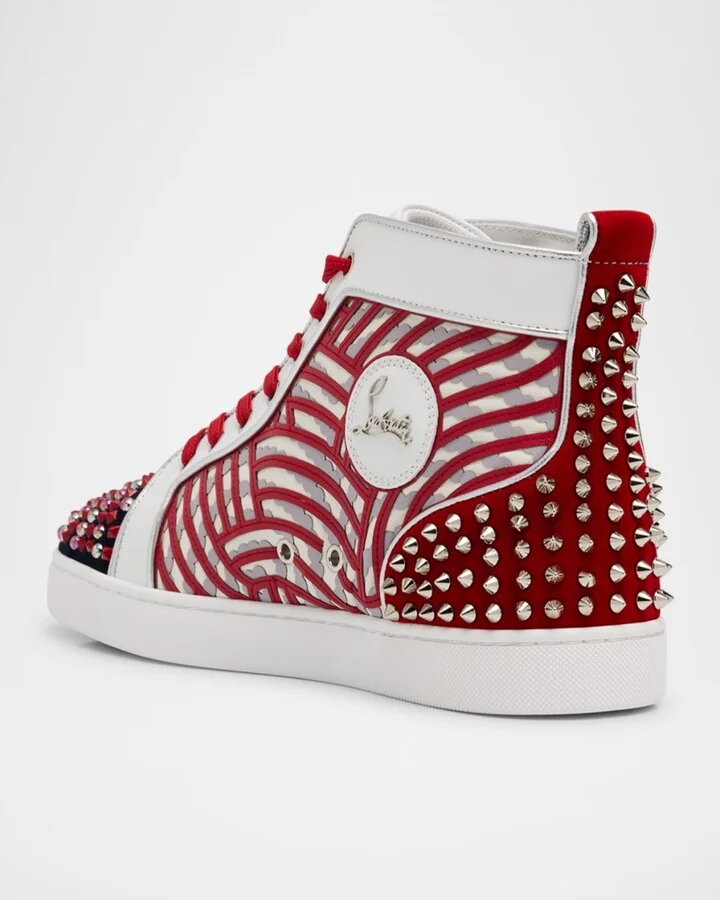 Men's Louis No Limit Gaagal High-Top Leather Sneakers - Image 10
