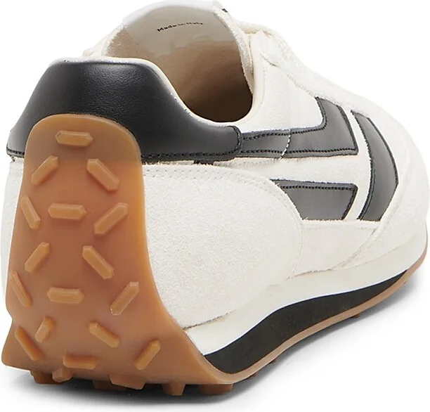Men's Low-Top Lace-Up Sneakers - Dark Navy Amber - Size 10 - Image 7