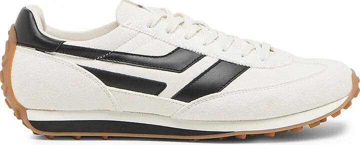 Men's Low-Top Lace-Up Sneakers - Dark Navy Amber - Size 10 - Image 10