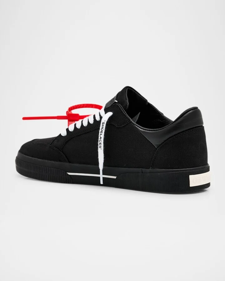 Men's Low Vulcanized Canvas Sneakers - Image 2