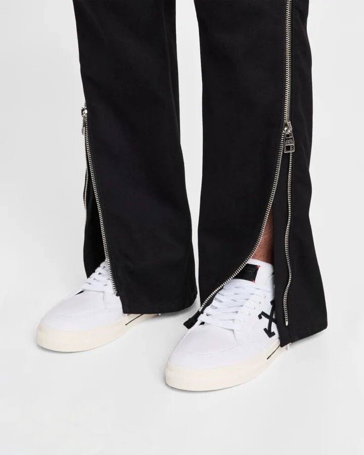 Men's Low Vulcanized Canvas Sneakers - Image 2