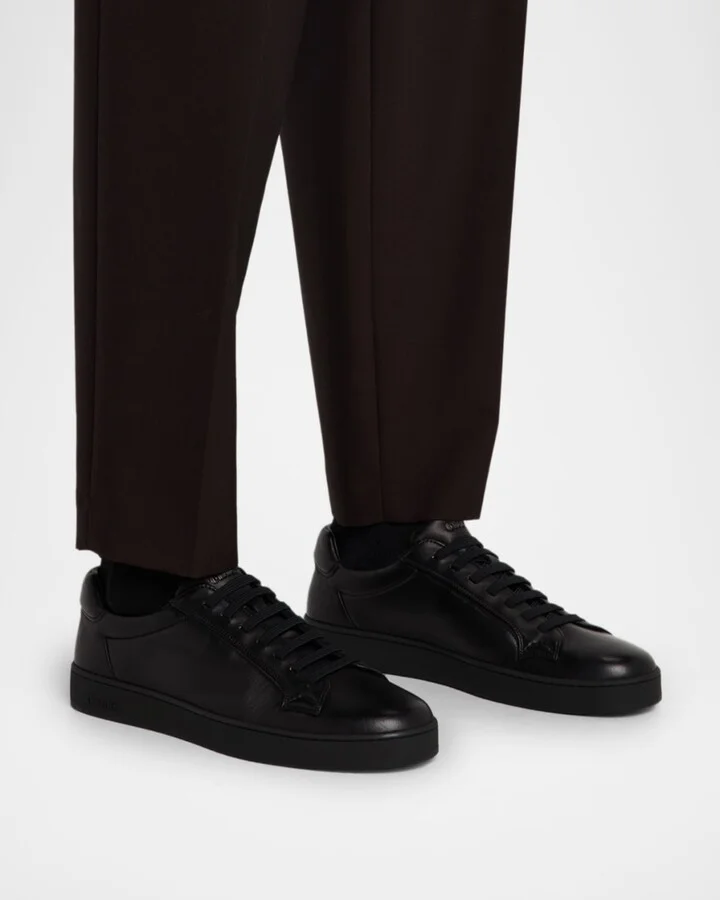 Men's Ludlow 3 Napa Leather Low-Top Sneakers - Image 7