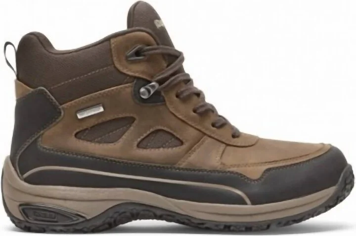 Men's Ludlow Cloud Plus Mid Ii Waterproof Shoes In Brown