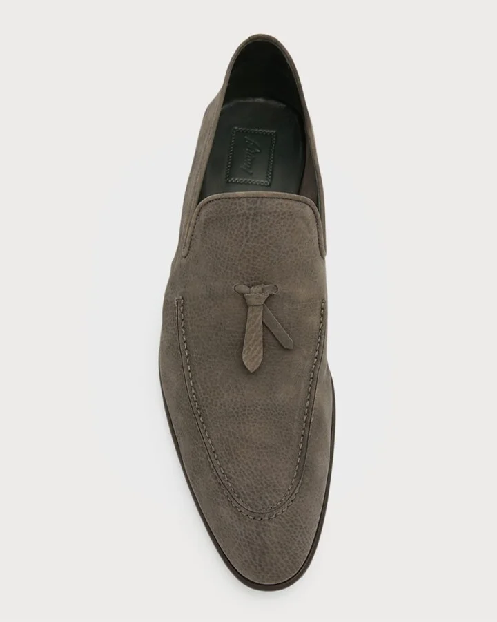Men's Lukas Nubuck Leather Loafers - Image 2