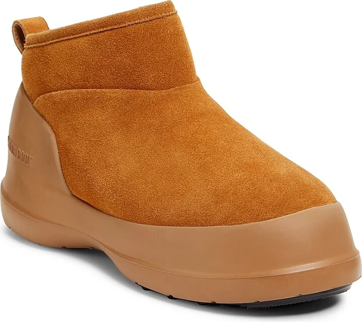 Men's Luna Suede Boots - Cognac - Size 3.5 - Image 2