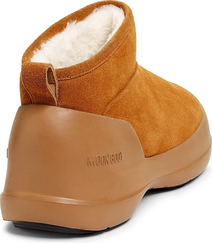 Men's Luna Suede Boots - Cognac - Size 3.5 - Image 3