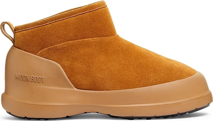 Men's Luna Suede Boots - Cognac - Size 3.5