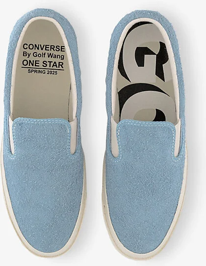 Mens Lunar Rock Titanium Converse x Golf Wang One Star Cc Pro Slip Suede Low-Top Trainers Eur 40.5 / 6.5 Uk Men - Image 2