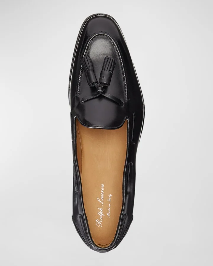 Men's Luther Leather Tassel Loafers - Image 10