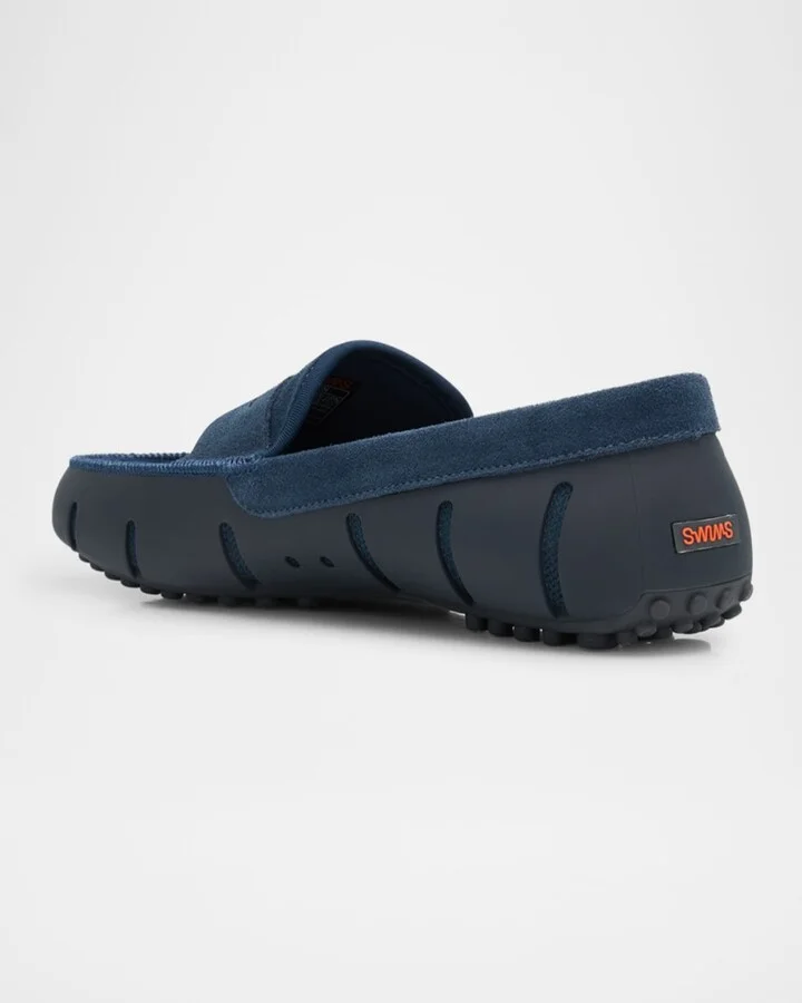 Men's Lux Suede and Rubber Drivers - Image 2
